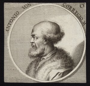 Antonio da Correggio av Italian School