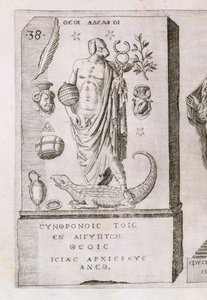 Apollo med ett hundhuvud, 1589 av Italian School