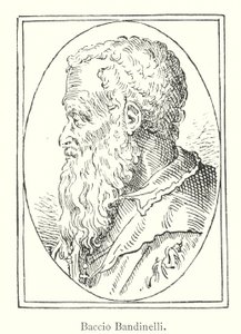Baccio Bandinelli (gravyr) av Italian School