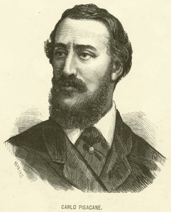 Carlo Pisacane (gravyr) av Italian School