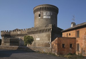 Julius II:s slott av Italian School