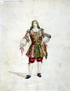 Alfredos karaktär i Giuseppe Verdis "Traviata" av Italian School