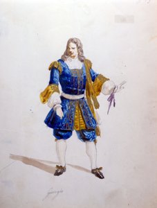 Karaktär av Giorgio i "Traviata" av Giuseppe Verdi av Italian School