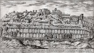 Circus Maximus, Rom. (gravyr av Italian School