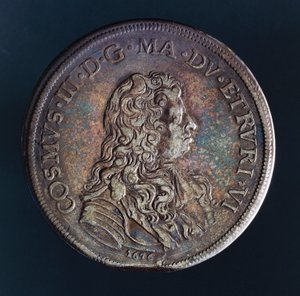 Cosimo III de Medici, Storhertigdömet Toscana, framsida av Italian School