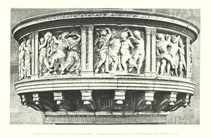 Donatello och Michele di Bartolommeo, Chaire exterieure de la Cathedrale de Prato av Italian School