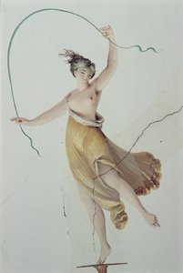 Figur från taket i kejsarinnan Maria Annas rum av Italian School
