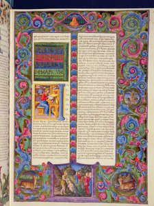 Fol.149r Andra Markusevangeliet, från Borso d