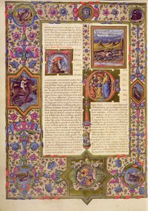 Fol.280r Öppning av kapitlet i Ecclesiasticus, från Borso d