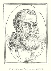 Fra Giovanni Angiolo Montorsoli (gravyr) av Italian School