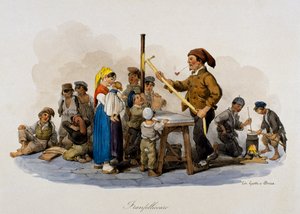 Franfellicaro (tillverkare och säljare av hårda godis), Italien av Italian School