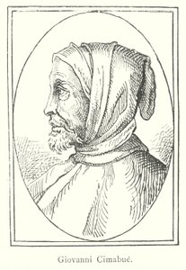Giovanni Cimabue (gravyr) av Italian School