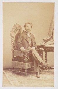 Giuseppe Verdi (1813-1901) c.1860 (sepiafoto) av Italian School