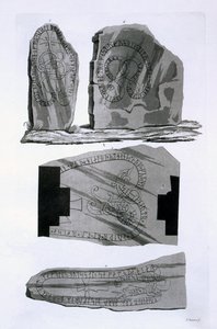 Gnistad bronser, c.1820-30-tal (färgad gravyr) av Italian School