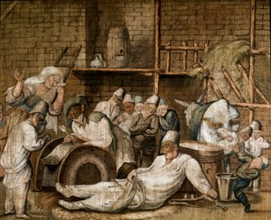 Groteska karaktärer av Commedia dell