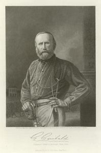 Giuseppe Garibaldi av Italian School