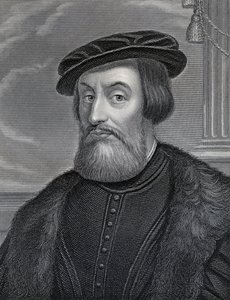 Hernan Cortes, graverad av William Holl, ca 1830-talet av Italian School