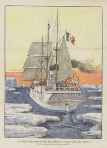 Resan till Nordpolen av Duca Degli Abruzzi, Polarstjärnan i isen av Italian School