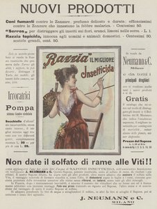 J Neumann och C (färglitografi) av Italian School
