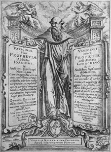 Joachim av Flora, illustration från 