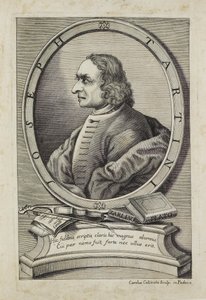 Joseph Tartini, graverad av Carlo Calcinotto (fl.1763), c.1763 av Italian School