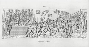 Trajanus kolumn, Trajanus kolumn (gravyr) av Italian School