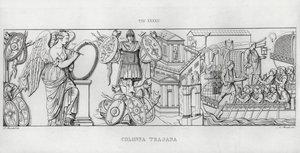 Trajanus kolumn, Trajanus kolumn (gravyr) av Italian School