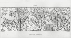 Trajanus kolumn, Trajanus kolumn (gravyr) av Italian School