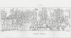 Trajanus kolumn, Trajanus kolumn av Italian School