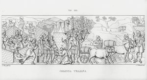 Trajanus kolumn, Trajanus kolumn av Italian School
