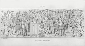 Trajanus kolumn, Trajanus kolumn av Italian School
