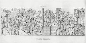 Trajanus kolumn, Trajanus kolumn av Italian School