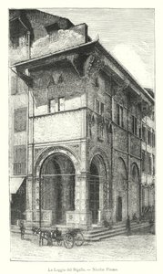 Loggia del Bigallo, Nicolas Pisano (gravyr) av Italian School