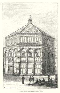 Baptistere de San Giovanni av Italian School