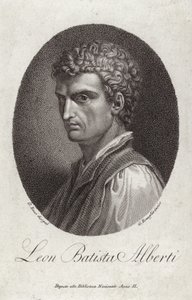 Leon Battista Alberti av Italian School