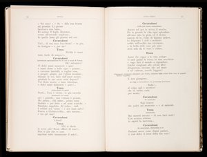 Libretto av Tosca av Giacomo Puccini, Edition Ricordi, Italien av Italian School