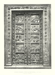Lorenzo Ghiberti, Porte du Baptistere av Italian School