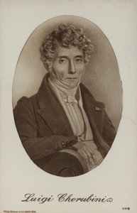 Luigi Cherubini, italiensk kompositör (1760-1842) av Italian School