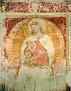 Madonna med barn av Italian School