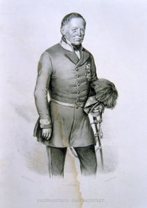 Maresciallo Radetzky Graff, illustration från The History of Italy av Italian School