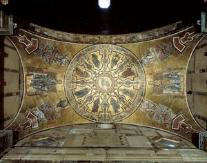 Mosaiker av Scarsellavalvet, efter 1202 av Italian School