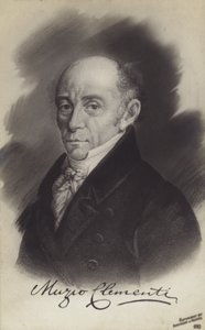 Murzo Clementi, italiensk kompositör, pianist, dirigent, musikförläggare och pianotillverkare (1752-1832) av Italian School