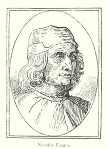 Niccolo Pisano (gravyr) av Italian School