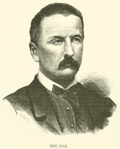 Nino Bixio (gravyr) av Italian School