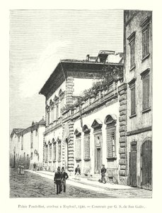 Pandolfini-palatset, tillskrivet Raphael av Italian School