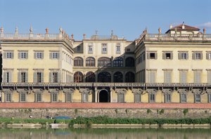 Palazzo Corsini, byggt 1650-c.1737 av Italian School