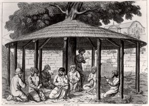 Persiska sufier, tidigt 1800-tal av Italian School