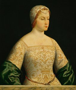 Petrarcas Laura, poetens käresta som han odödliggjorde i sina sonetter Il Canzoniere ... av Italian School
