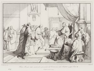 Pietro Bembo valdes till kardinal och presenterades av Contarini och Sadoleto till påven Paul III av Italian School