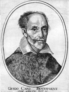 Porträtt av kardinal Guido Bentivoglio av Italian School